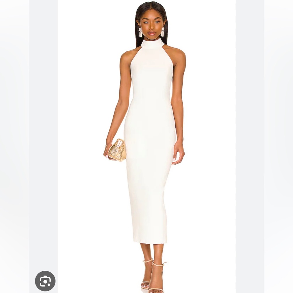REVOLVE NAHLA Dress in Ivory